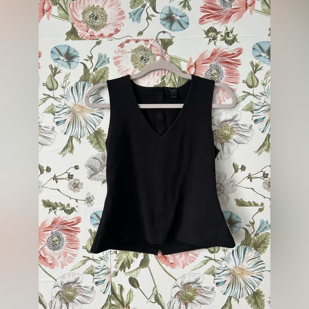 J Crew Women's V-Neck Blouse XS